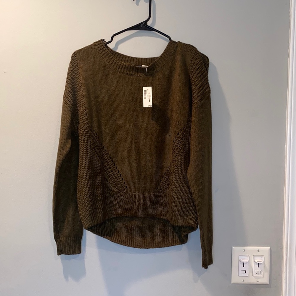 Aeropostale Olive Green Sweater Women’s Size M